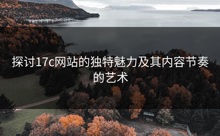 探讨17c网站的独特魅力及其内容节奏的艺术 探讨17c网站的独特魅力及其内容节奏的艺术